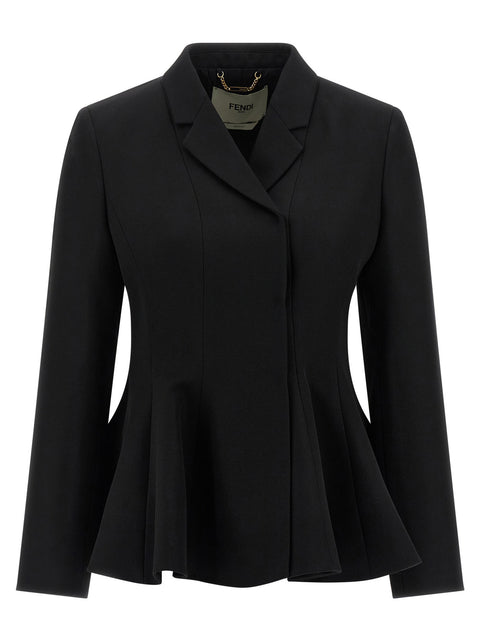 Fendi Grain De Poudre Blazer
