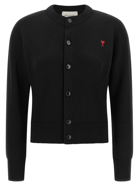 Ami Paris Ami De Coeur Cardigan
