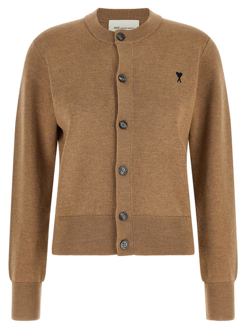 Ami Paris Ami De Coeur Cardigan