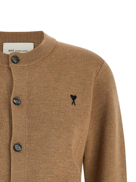 Ami Paris Ami De Coeur Cardigan