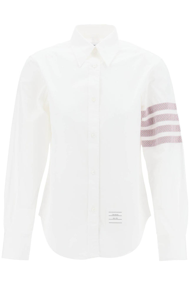 Thom browne "easy fit poplin shirt-SHIRT-THOM BROWNE-40-White-Urbanheer