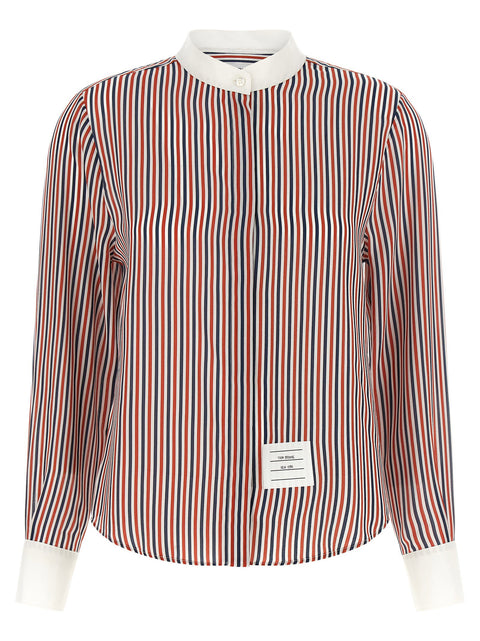 Thom Browne Removable Lavallière Collar Shirt