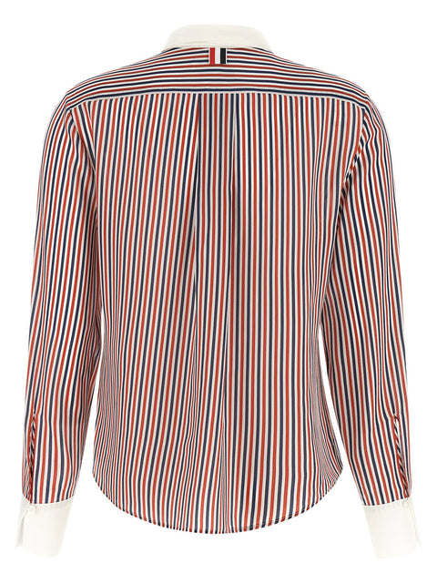 Thom Browne Removable Lavallière Collar Shirt