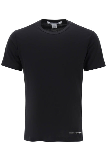 Comme des garcons shirt logo print t-shirt Black-T-Shirt-COMME DES GARCONS SHIRT-S-Urbanheer