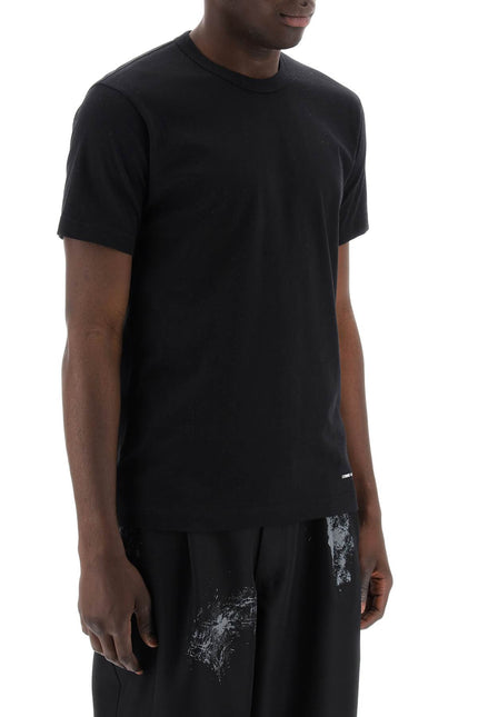 Comme des garcons shirt logo print t-shirt Black-T-Shirt-COMME DES GARCONS SHIRT-Urbanheer