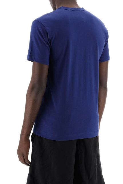 Comme des garcons shirt logo print t-shirt Blue-T-Shirt-COMME DES GARCONS SHIRT-Urbanheer