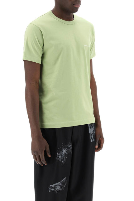 Comme des garcons shirt logo print t-shirt Green-T-Shirt-COMME DES GARCONS SHIRT-Urbanheer