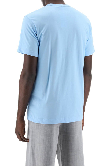 Comme des garcons shirt logo print t-shirt Light blue-T-Shirt-COMME DES GARCONS SHIRT-Urbanheer