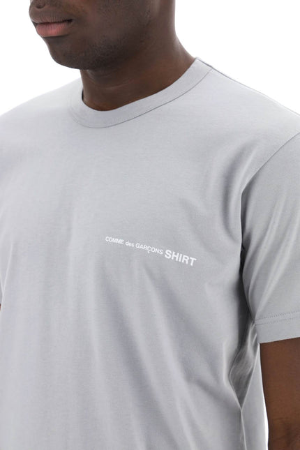 Comme des garcons shirt logo print t-shirt Grey-T-Shirt-COMME DES GARCONS SHIRT-Urbanheer