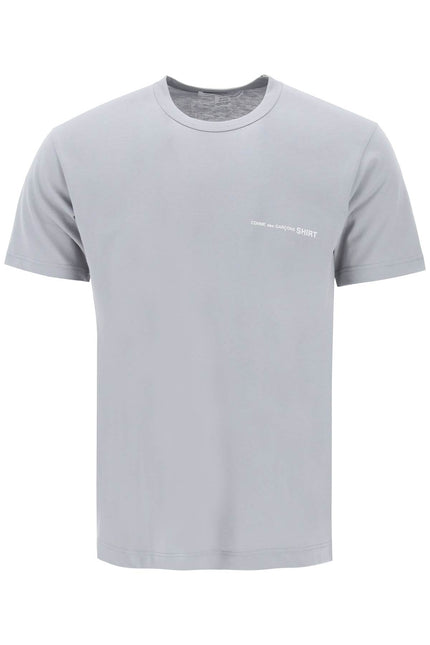 Comme des garcons shirt logo print t-shirt Grey-T-Shirt-COMME DES GARCONS SHIRT-S-Urbanheer