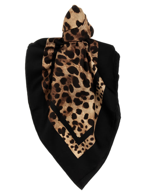 Dolce & Gabbana Leopard Scarf