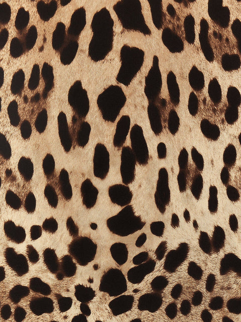 Dolce & Gabbana Leopard Scarf