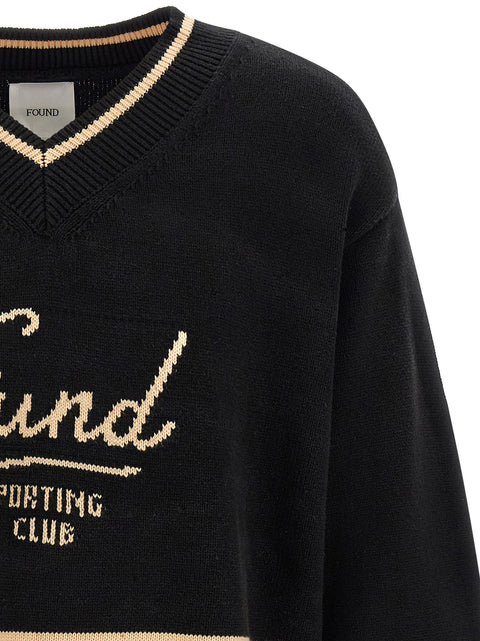 Found Sport Club Varsity Sweater