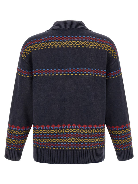 Found Isles Cardigan With Intarsia
