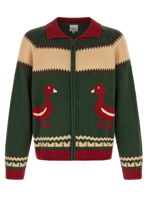 Found Duck Cardigan