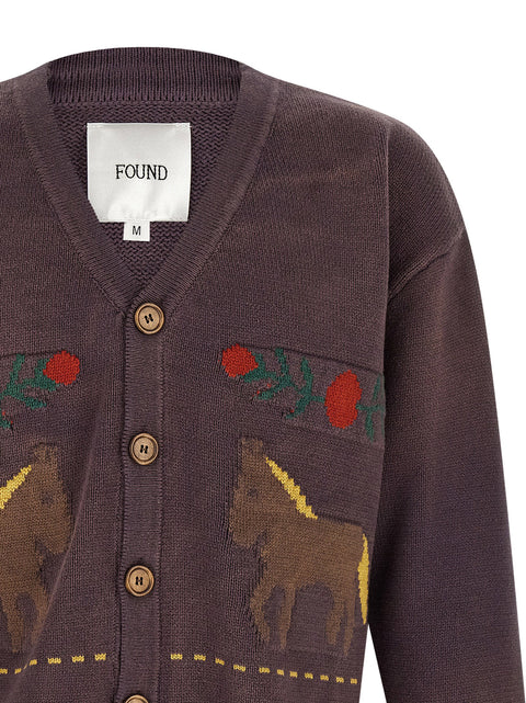 Found Horse Cardigan