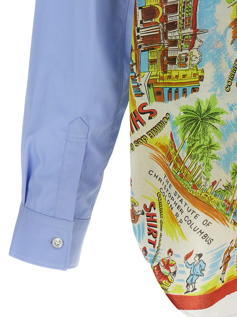 Comme Des Garcons Shirt Printed Shirt