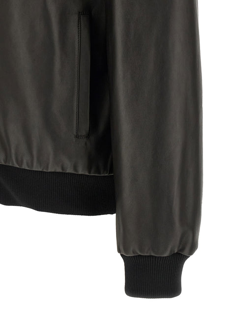 Fendi Leather Blouson