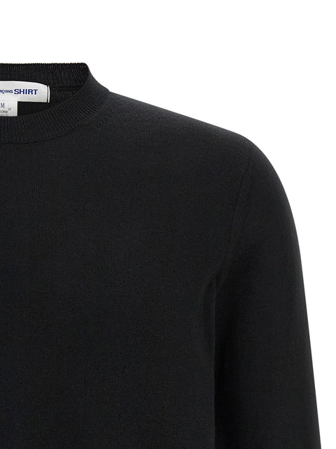 Comme Des Garcons Shirt Intarsia Sweater