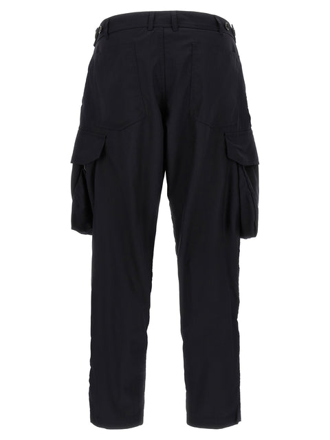 Comme Des Garcons Shirt Pinstriped Cargo Pants