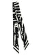 Dolce & Gabbana Zebra Print Scarf
