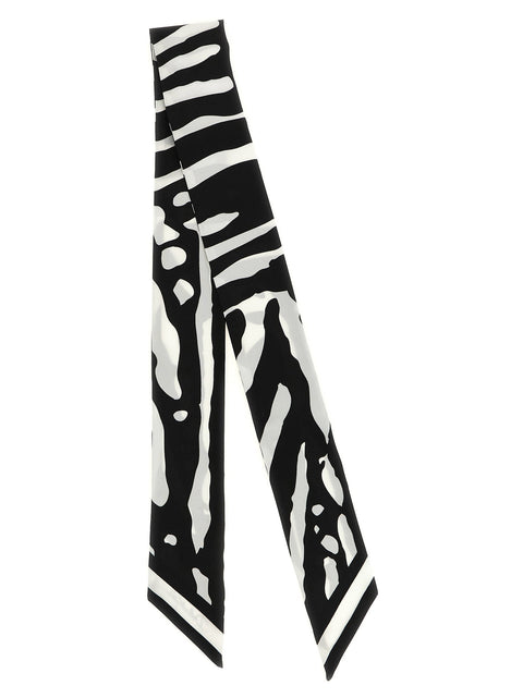 Dolce & Gabbana Zebra Print Scarf
