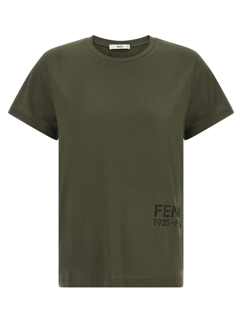 Fendi T-shirt With Stencil Print