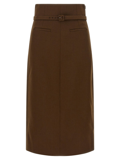 Ami Paris Sheath Skirt