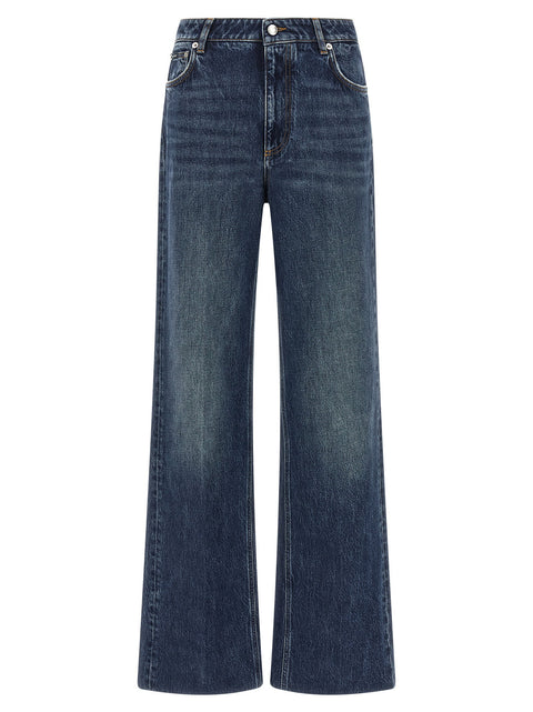 Dolce & Gabbana Logo Plaque Jeans