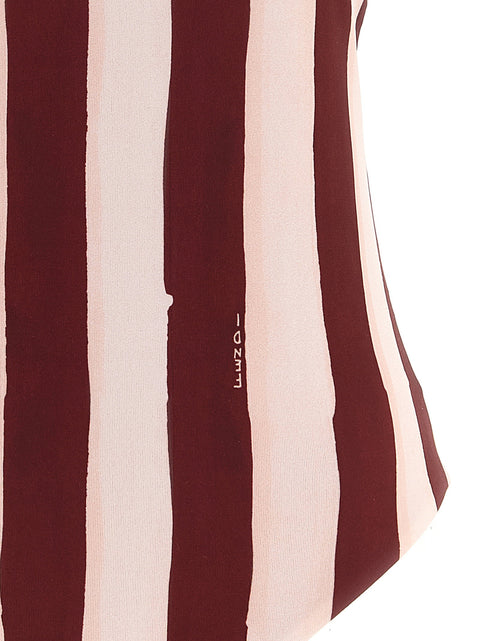 Fendi Pequin One-piece Swimsuit