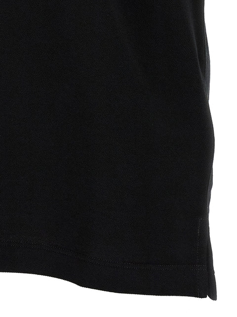 Fendi Ff Metallic Logo Polo Shirt
