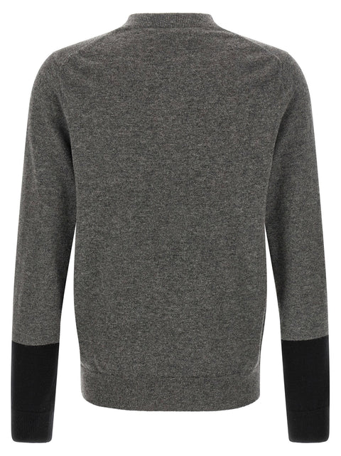 Comme Des Garcons Shirt Color-block Sweater