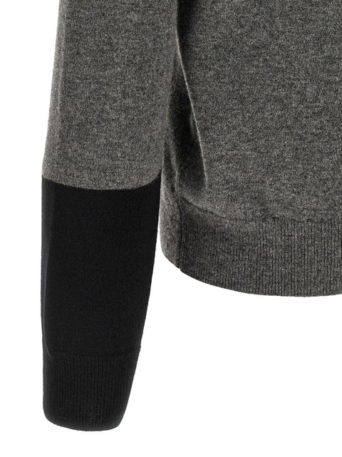 Comme Des Garcons Shirt Color-block Sweater