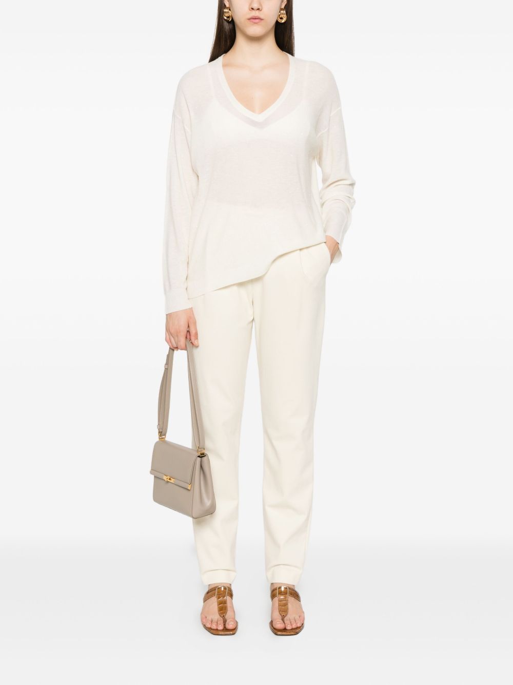 Fabiana Filippi Sweaters White