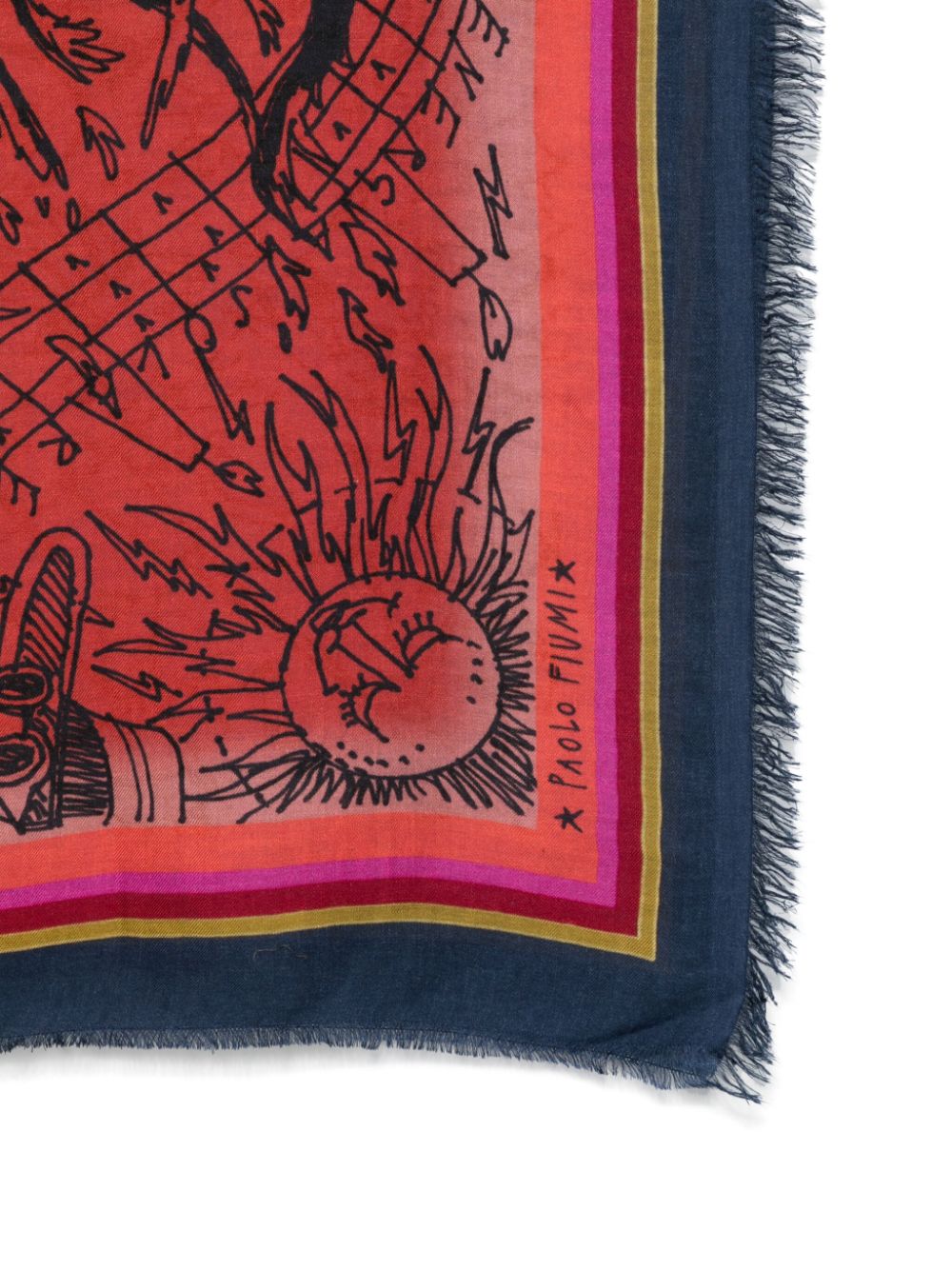 Faliero Sarti Scarfs MultiColour-Scarves Hats & Gloves-Faliero Sarti-UNI-Urbanheer