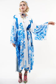 Fantasy Kimono White Peacock-Kimono-Aratta-XS-White Peacock-Urbanheer