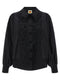 Farm Rio Black Embroidered Shirt