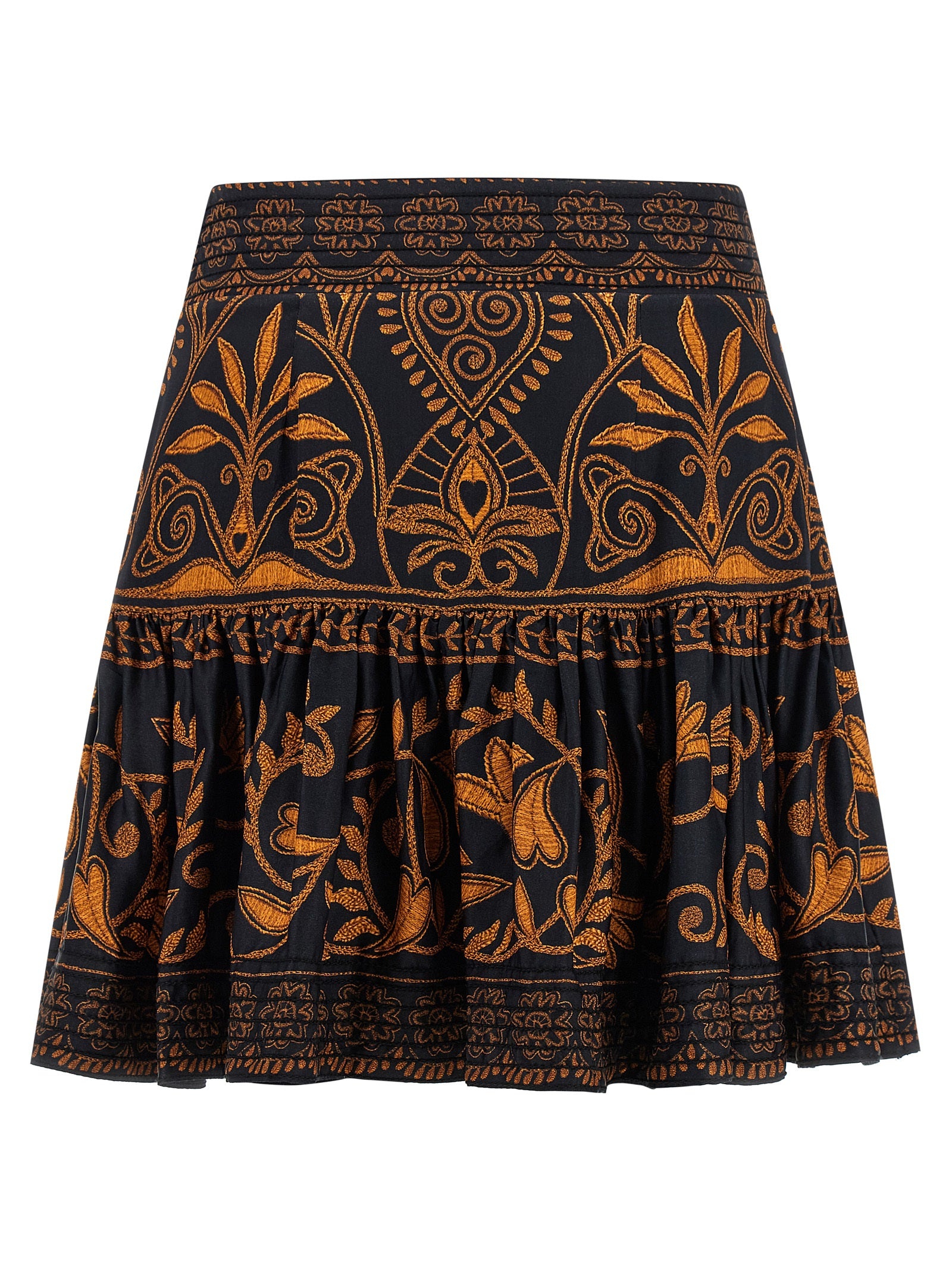 Farm Rio Cornely Anika Black Skirt