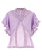 Farm Rio Openwork Detail Blouse
