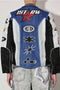 Fast Life Mesh Motorcycle Jacket-Jacket-First Row-S-Blue-Urbanheer