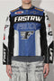 Fast Life Mesh Motorcycle Jacket-Jacket-First Row-S-Blue-Urbanheer