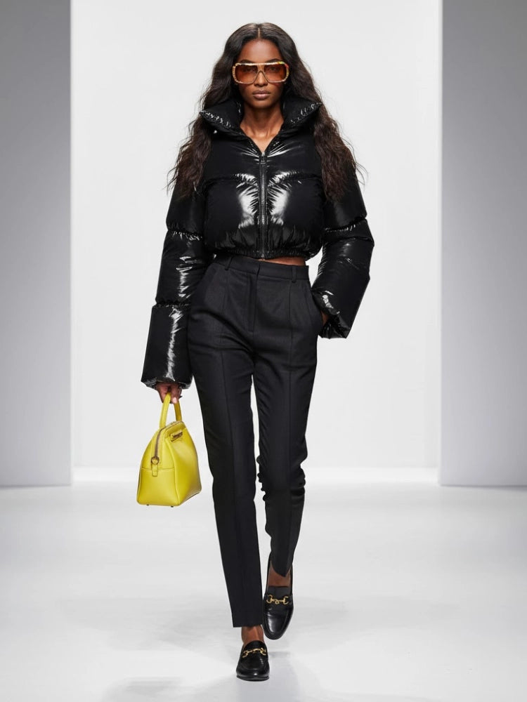 Father Demo Square Women's Jacket New Couture in Ny Collection - Bymanyc ® New York