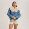 Faux Fur Detachble Denim Jacket-Jacket-Bluivy-S-LT.DENIM-Urbanheer
