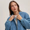 Faux Fur Detachble Denim Jacket-Jacket-Bluivy-S-LT.DENIM-Urbanheer