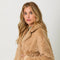 Faux Fur Jacket-Jacket-Mystree-S-Latte-Urbanheer