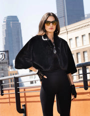 Faux Fur Jacket with Embellishment-Jacket-Adore-XL-Urbanheer