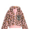 Faux Fur Leopard Print Bomber Jacket-Jacket-Hannah Banana-12M-Pink Multi-Urbanheer