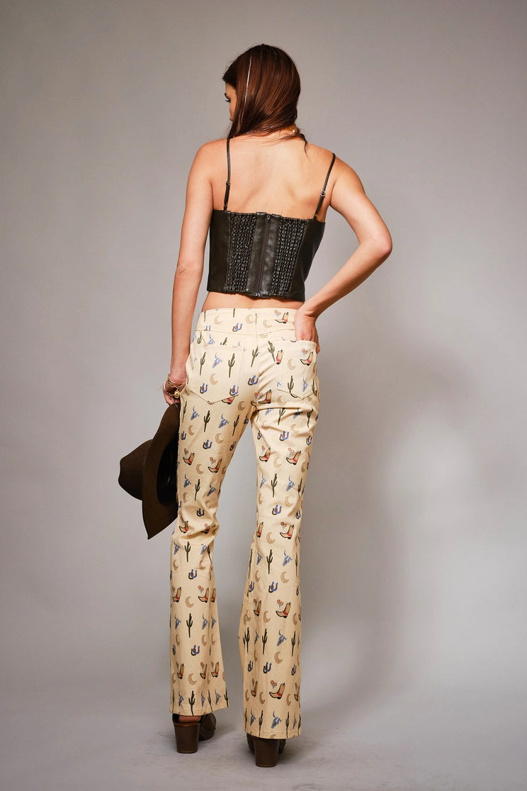 Faux Leather Cropped Cami Top