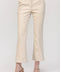 Faux Leather Flare Pants-Pants-FATE-S-ECRU-Urbanheer