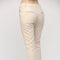 Faux Leather Flare Pants-Pants-FATE-S-ECRU-Urbanheer